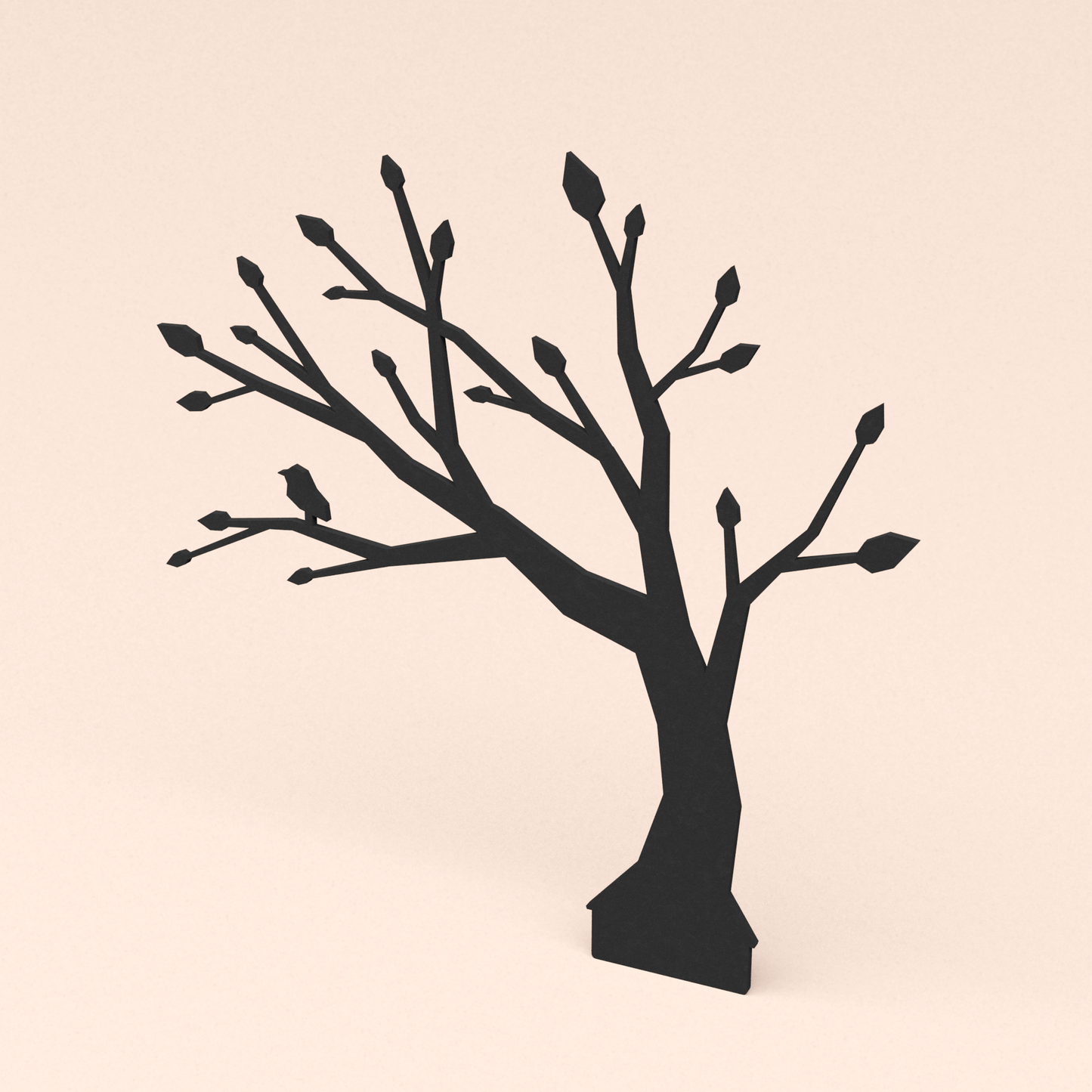 losse minimalistische design illustratie boom