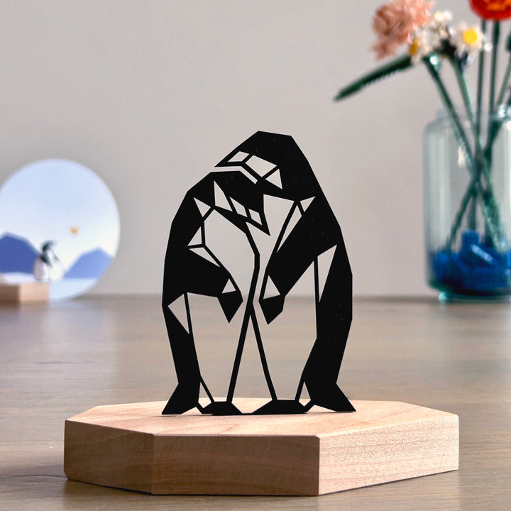 Cadeauset - Kaart Kleine pinguin met illustratie