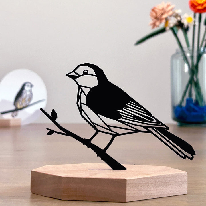 Cadeauset - Mus | Vogel met luxe ronde kaart