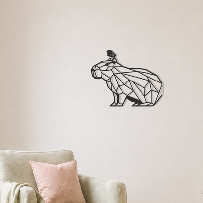 Wanddecoratie Capibara / Capybara
