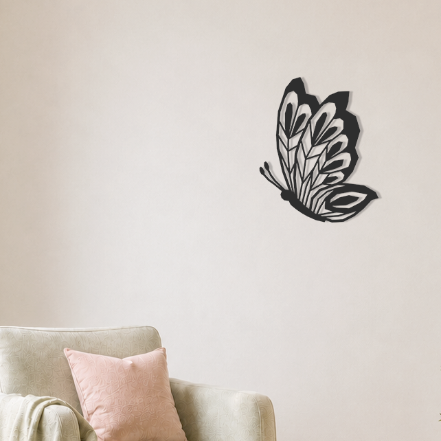 Wanddecoratie Vlinder