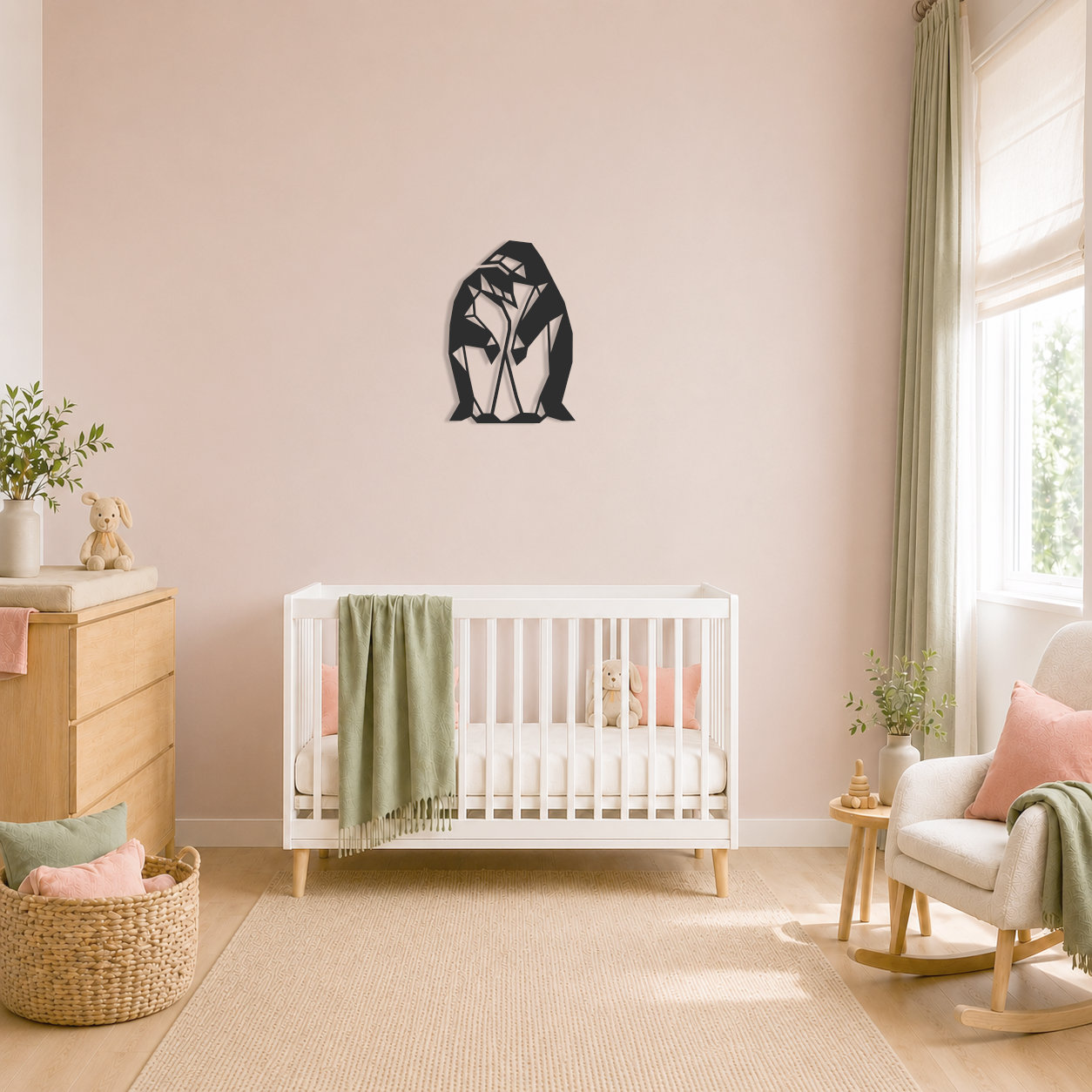 Wanddecoratie Pinguins