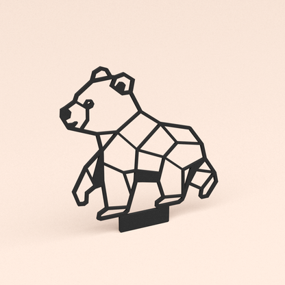 losse abstracte design illustratie beer   