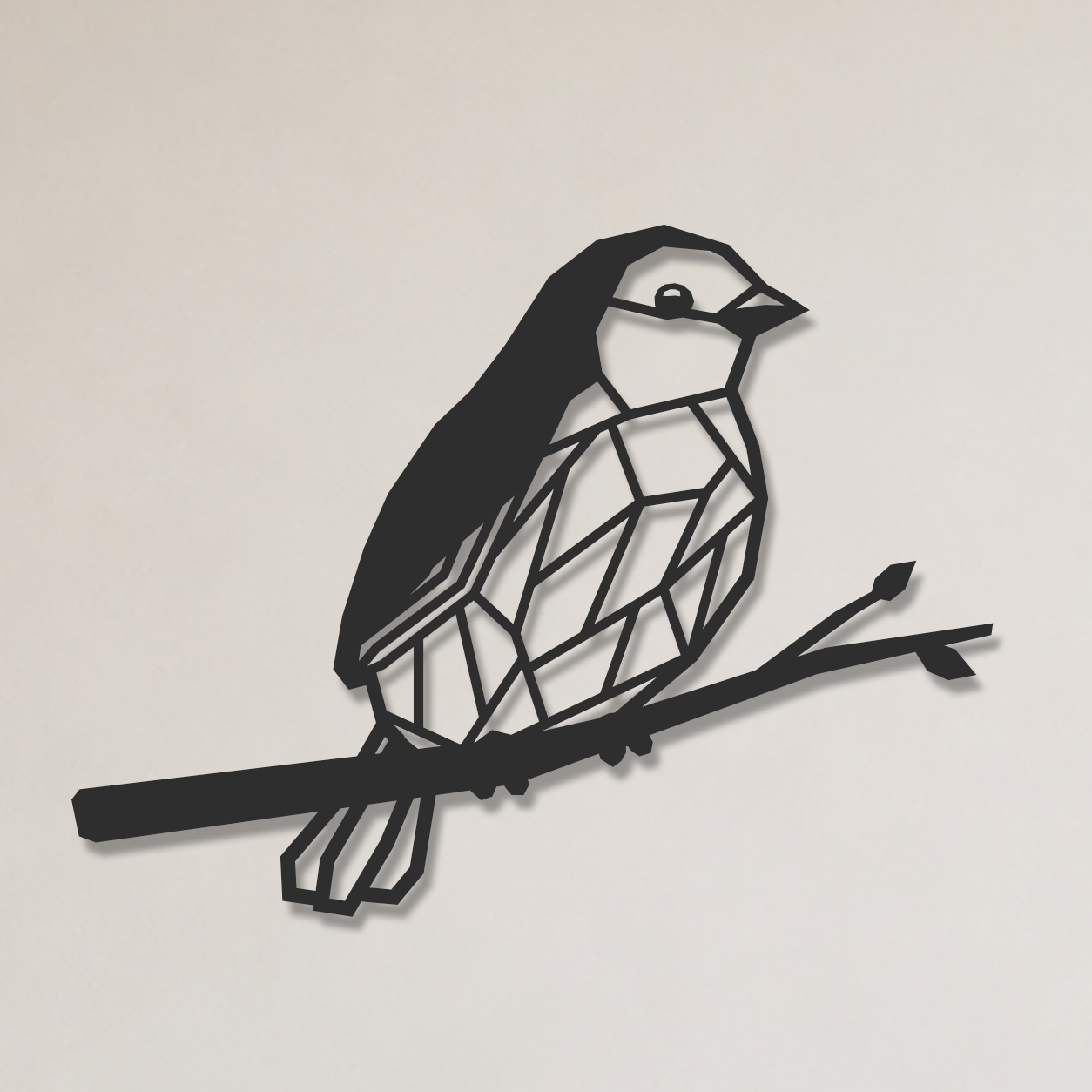 Wanddecoratie vogels voor aan de muur