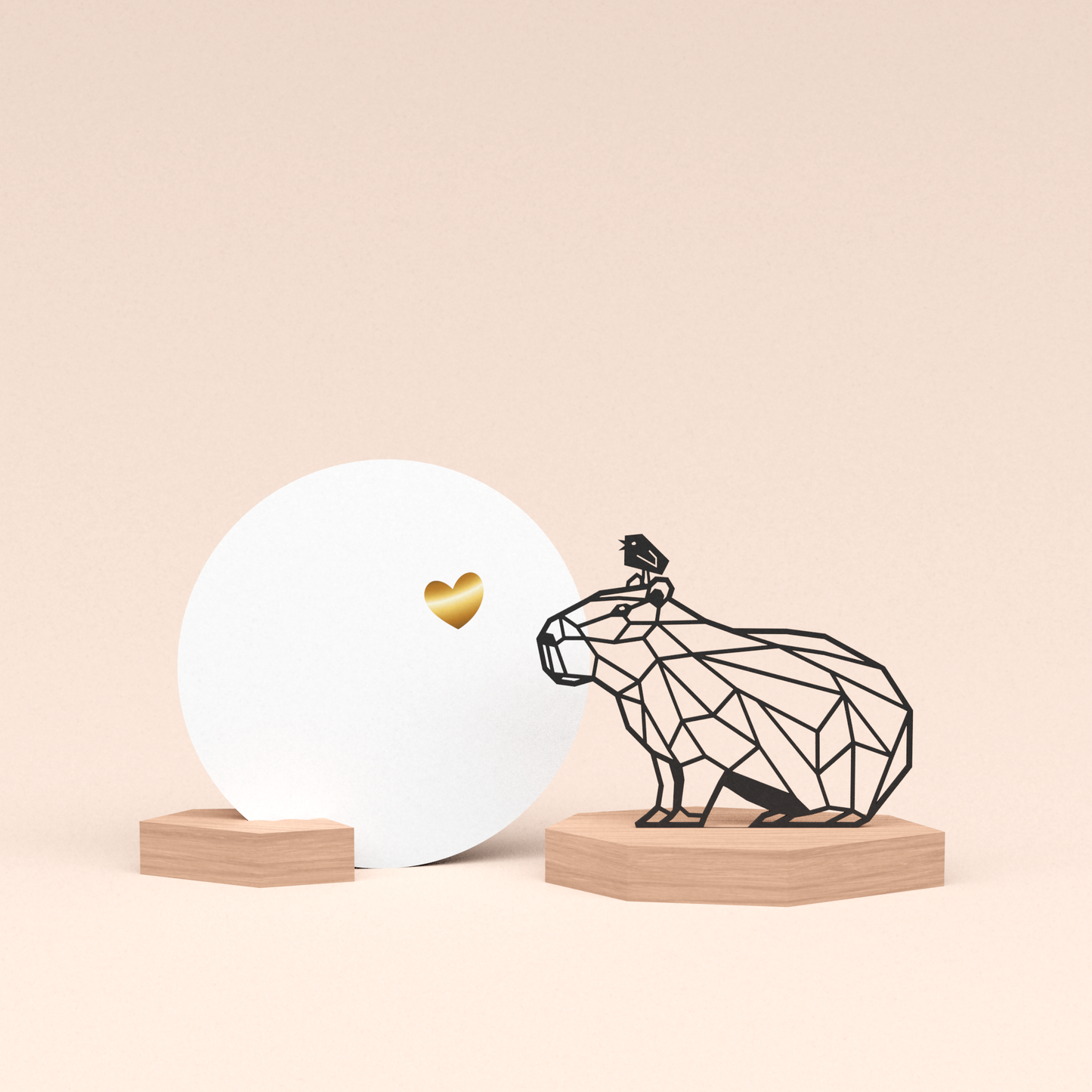 Cadeau set - Kaart Veel liefs