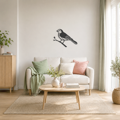 Wanddecoratie vogels voor aan de muur