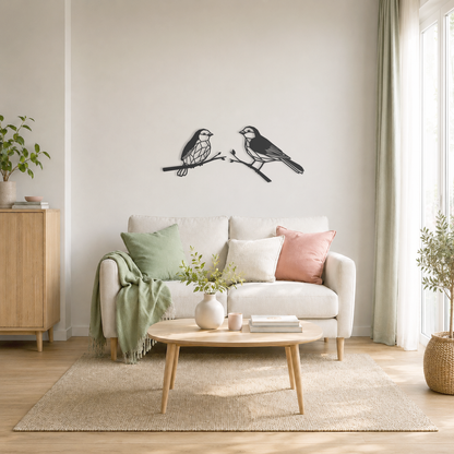 Wanddecoratie Vogels