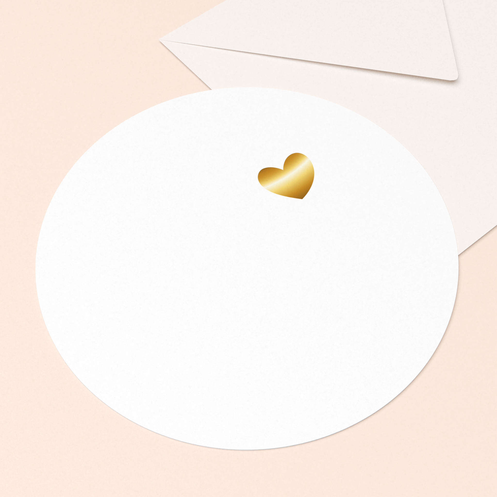 luxe kaart veel liefs met goud in vierkante envelop
