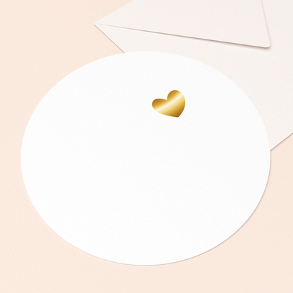 luxe kaart veel liefs met goud in vierkante envelop  