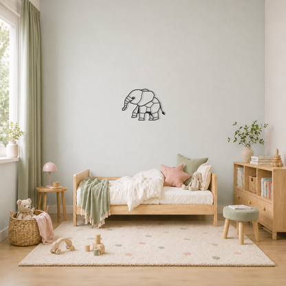 Wanddecoratie Olifantje