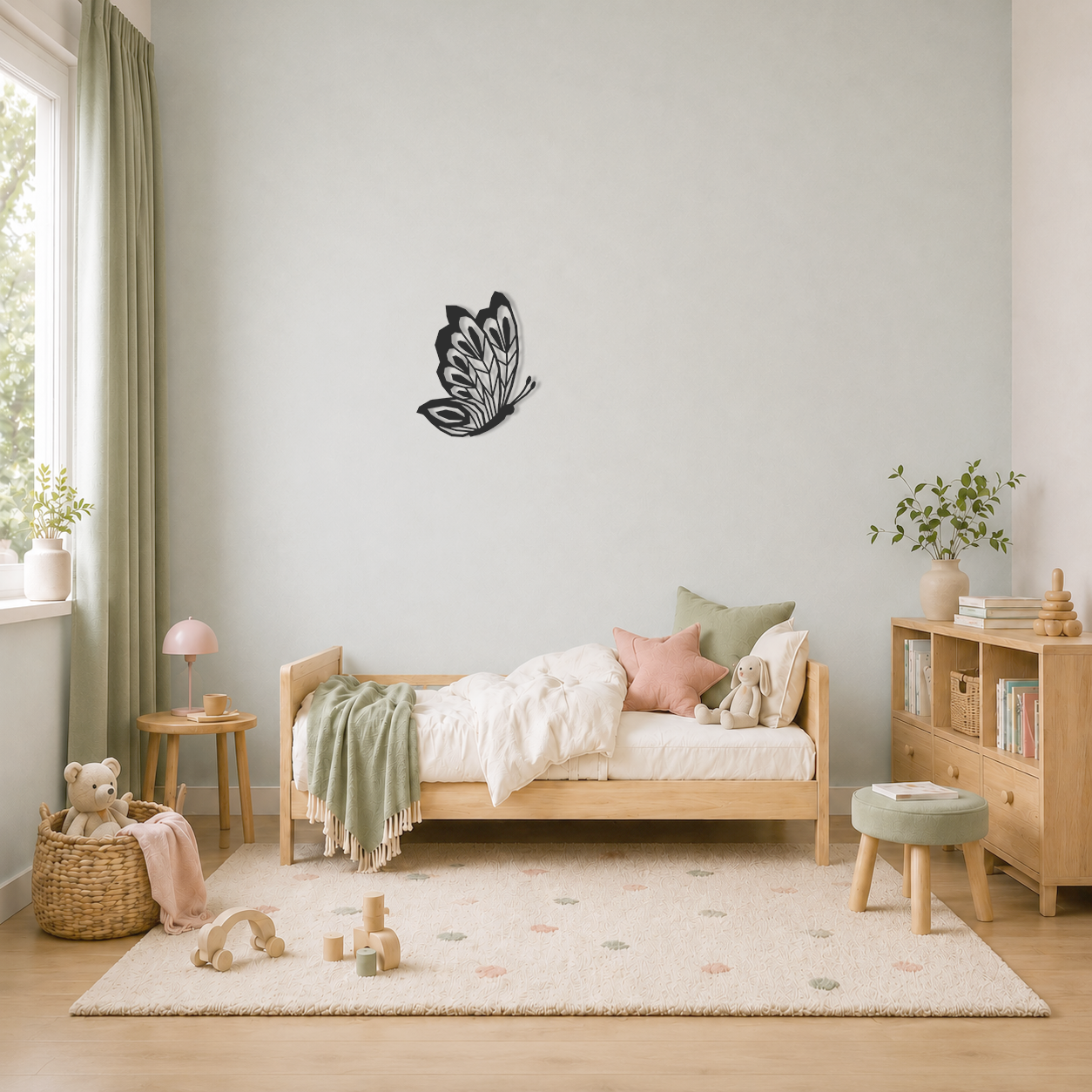 Wanddecoratie Vlinder
