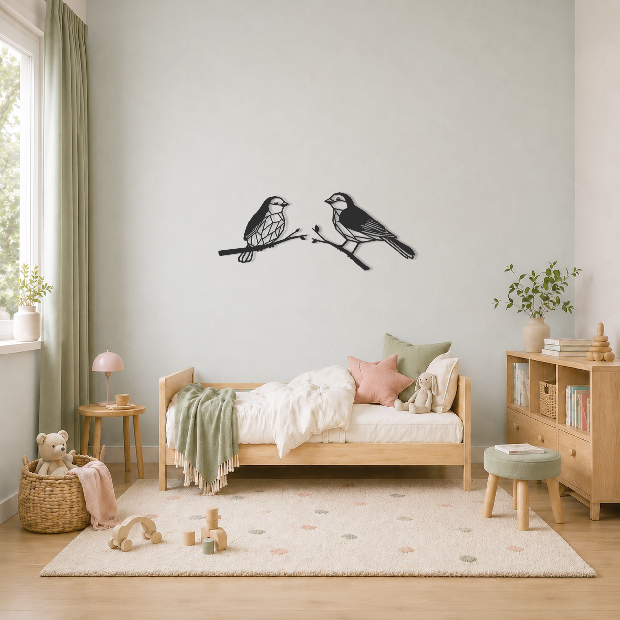 Wanddecoratie Vogels