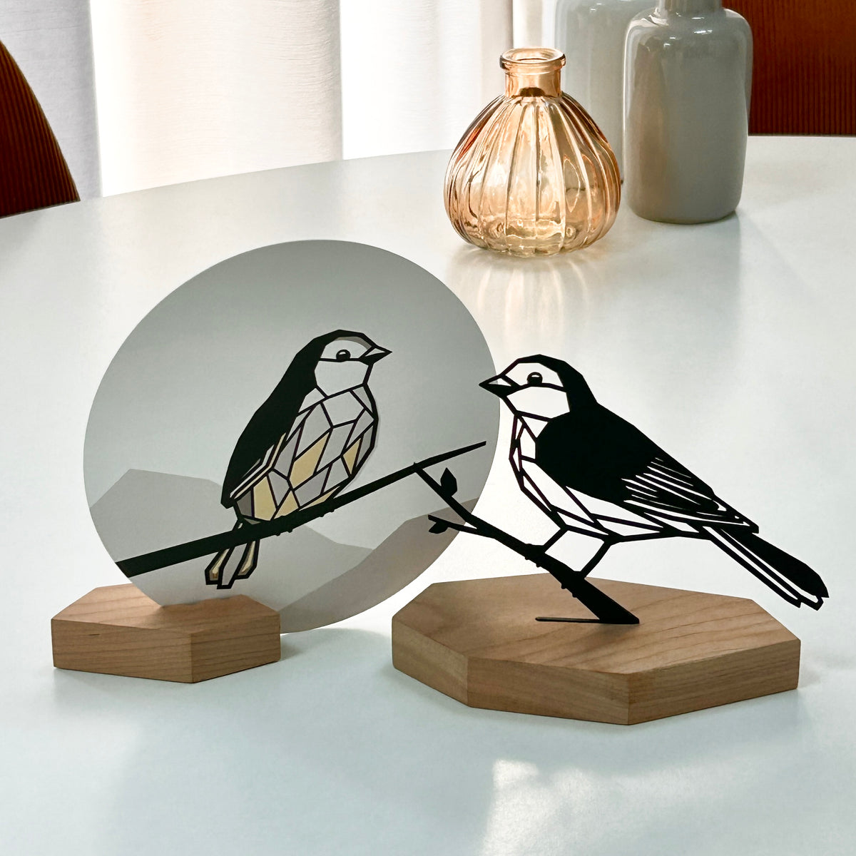 Cadeau set - Kaart Vogel | Mus