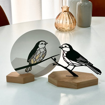Cadeau set - Kaart Vogel | Mus