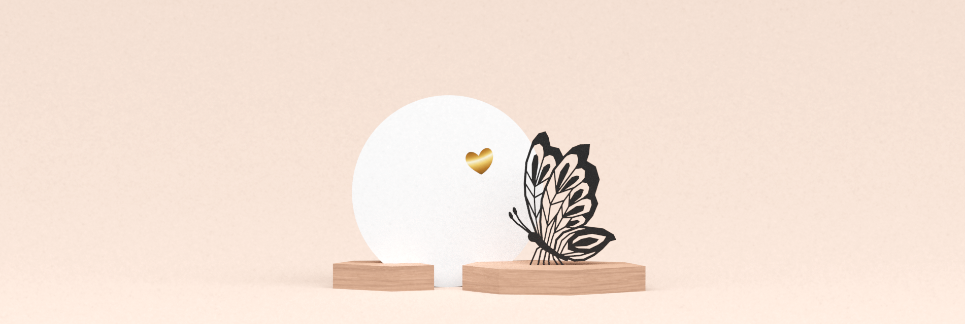 luxe beterschap cadeau voor vrouw met vlinder en veel liefs kaart