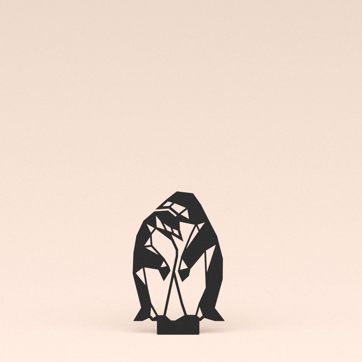 losse polygone design illustratie pinguins   