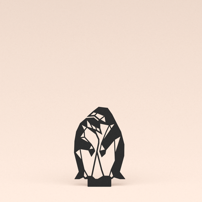 losse polygone design illustratie pinguins   