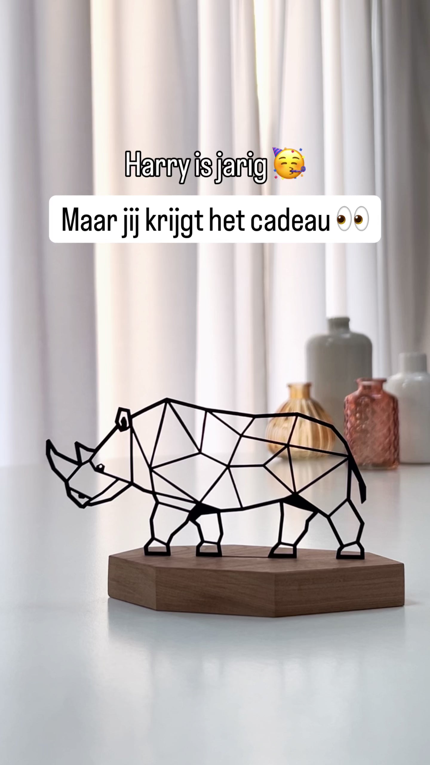 Video laden: Harry trakteert op verjaardagskorting op alle illustraties in houten standaard. Ook op ons nieuwste ontwerp: de capibara! Nu van 19,50 voor 15 euro