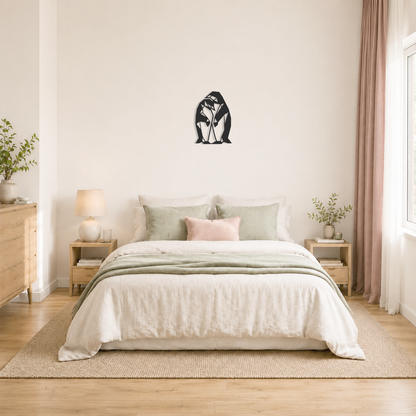 Wanddecoratie Pinguins