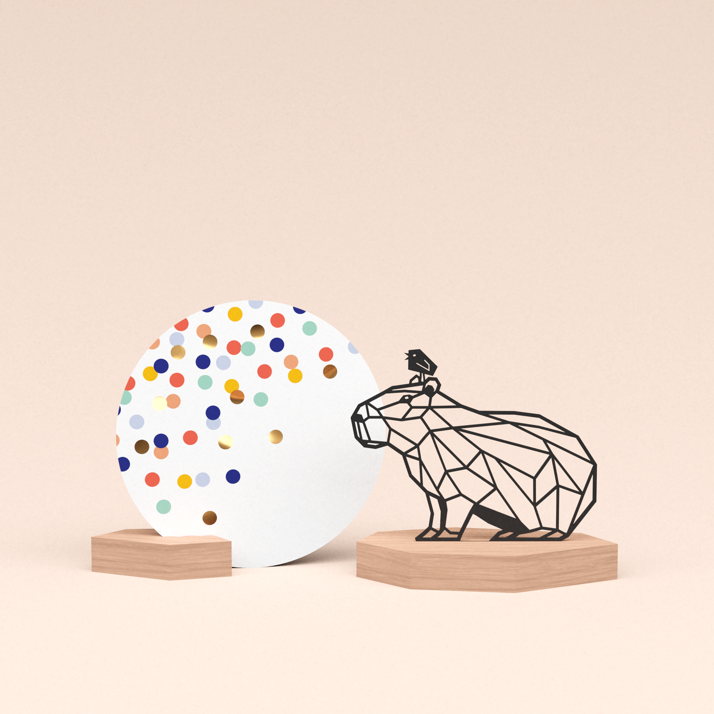 Cadeau set - Kaart Confetti feest
