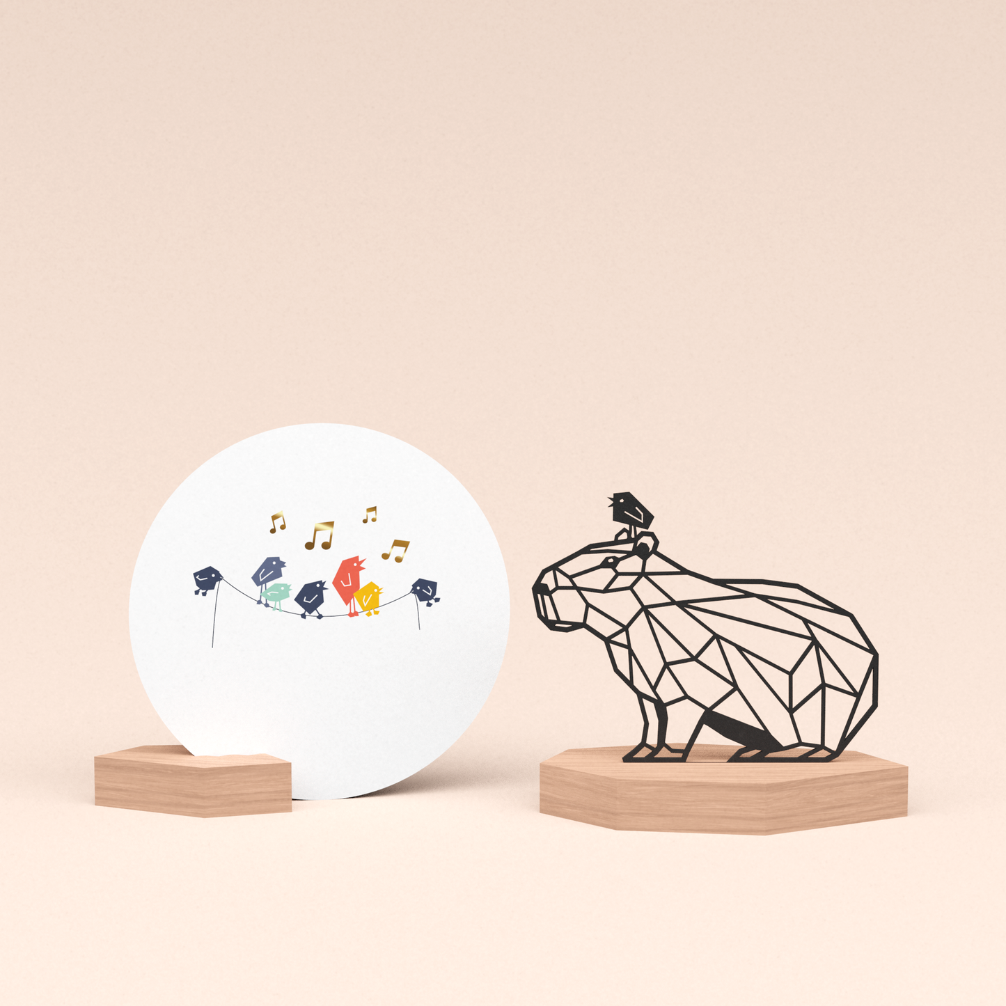 Cadeau set - Kaart Tjieperdepiep hoera!