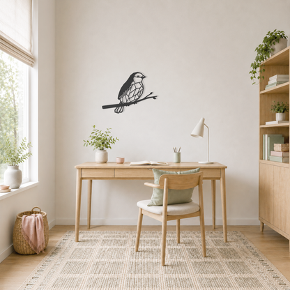 Wanddecoratie vogels voor aan de muur