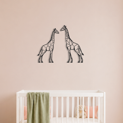 Wanddecoratie Giraf