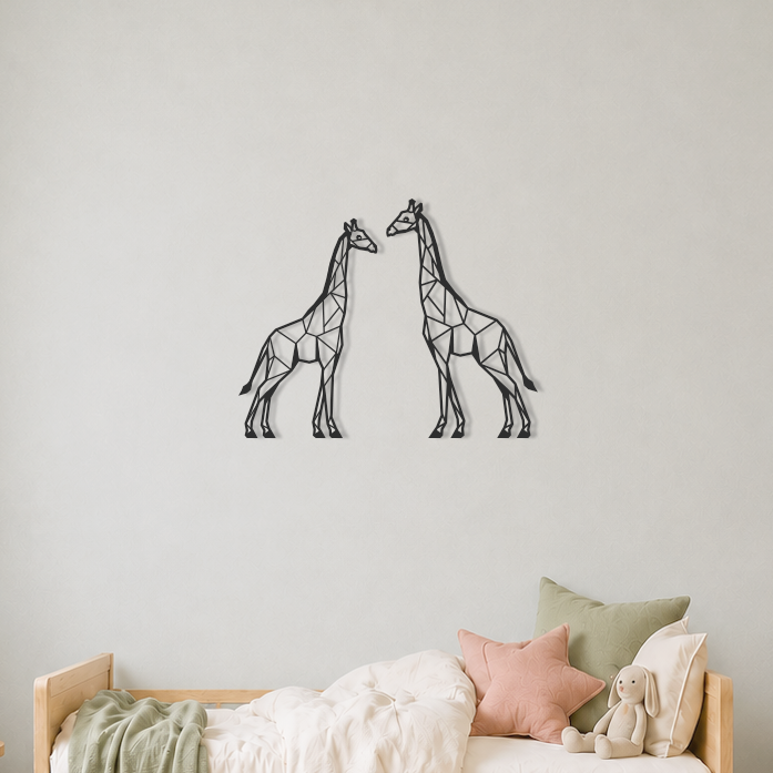 Wanddecoratie Giraf
