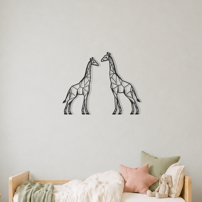 Wanddecoratie Giraf
