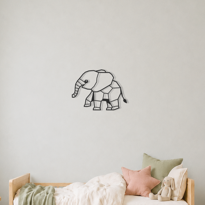 Wanddecoratie Olifantje