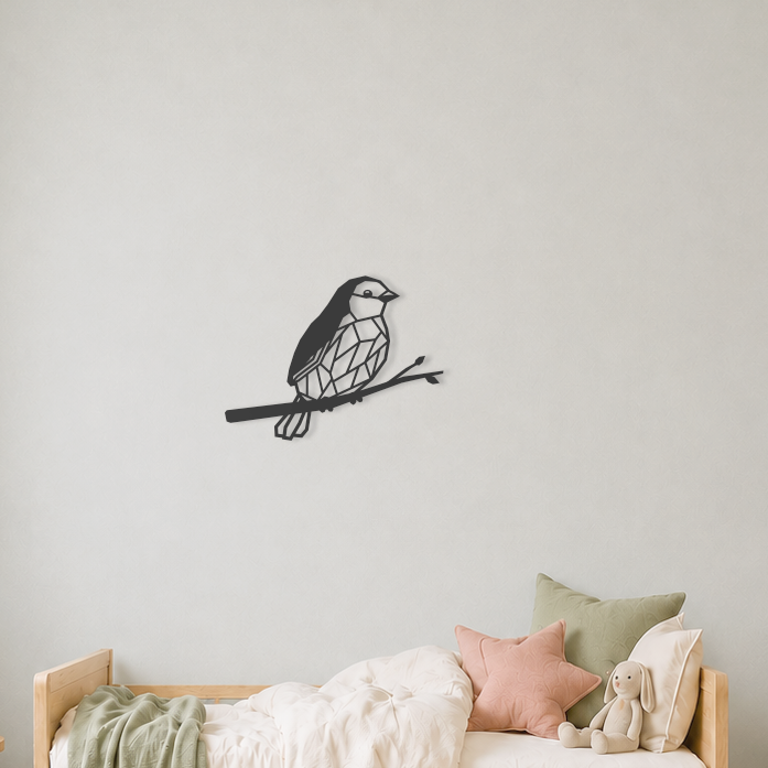 Wanddecoratie vogels voor aan de muur