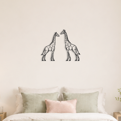 Wanddecoratie Giraf