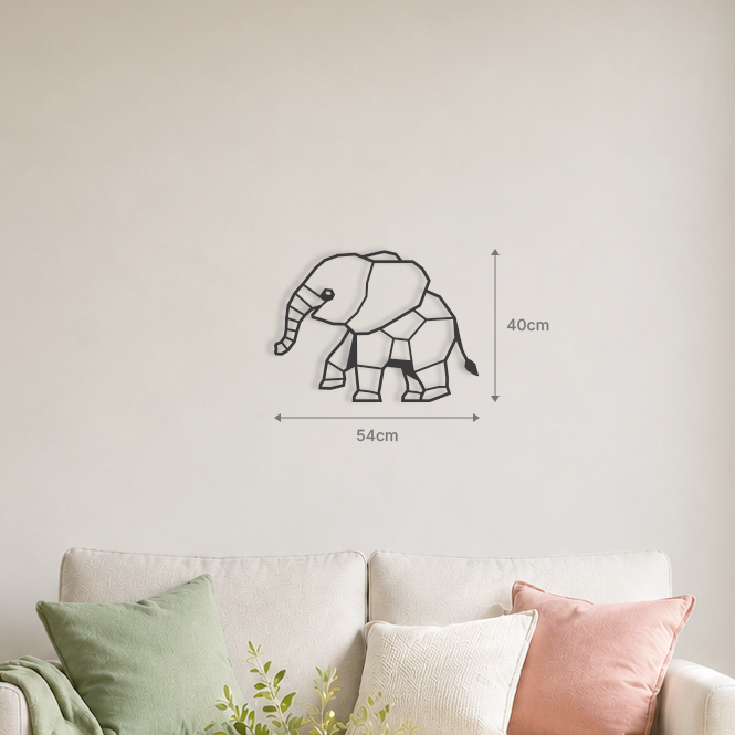 Wanddecoratie Olifantje
