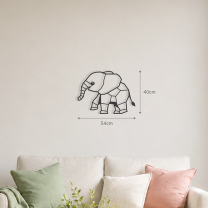 Wanddecoratie Olifantje