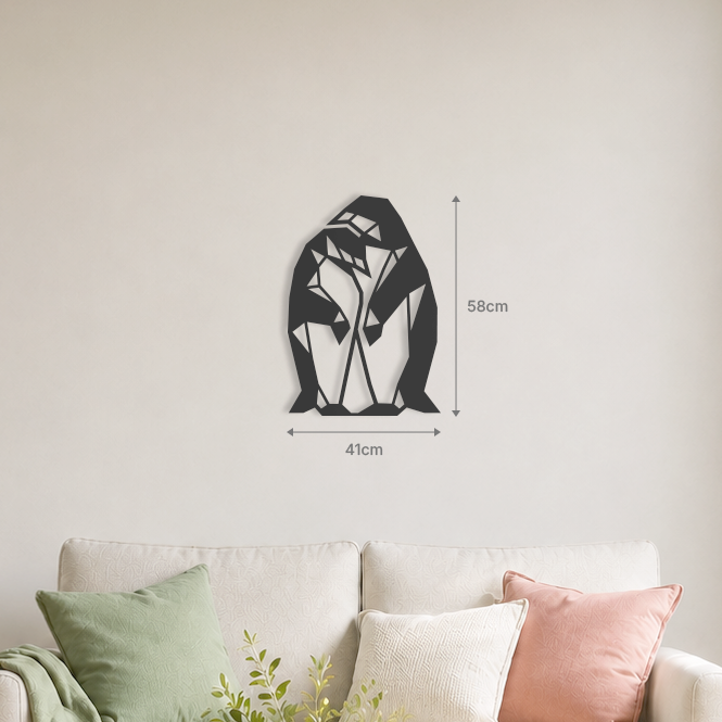 Wanddecoratie Pinguins