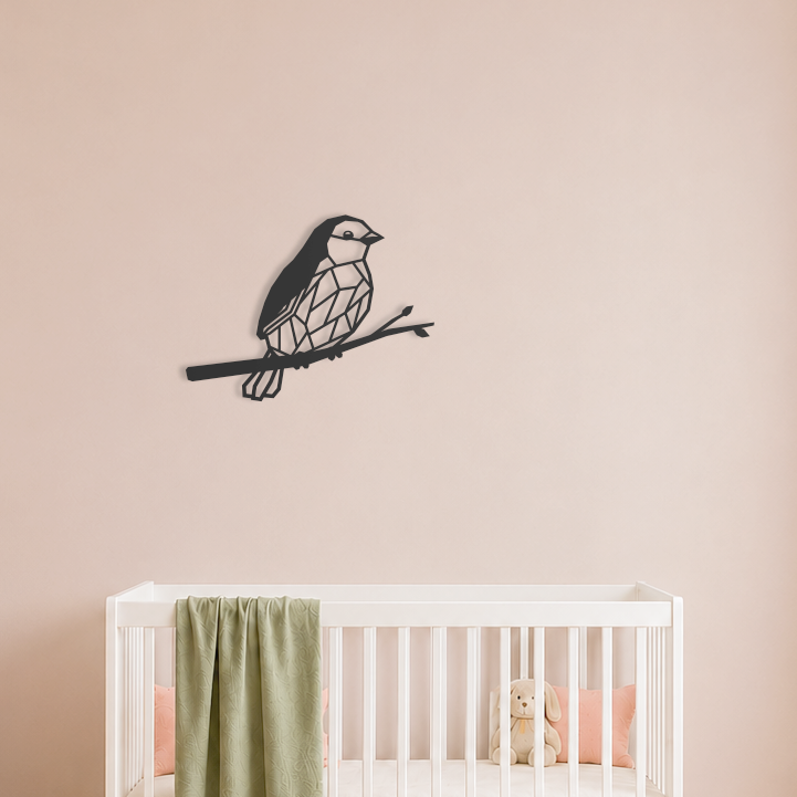 Wanddecoratie vogels voor aan de muur