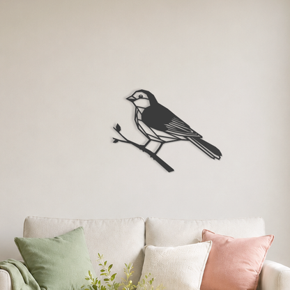 Wanddecoratie vogels voor aan de muur
