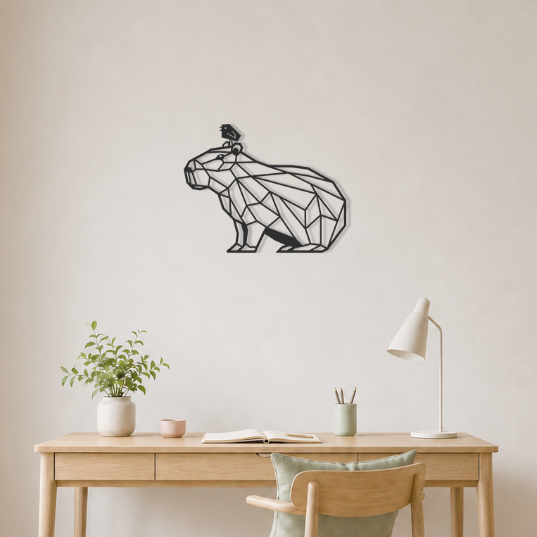 Wanddecoratie Capibara / Capybara