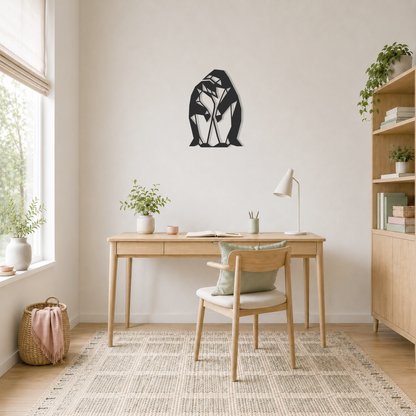 Wanddecoratie Pinguins