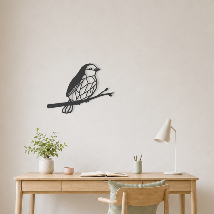 Wanddecoratie vogels voor aan de muur