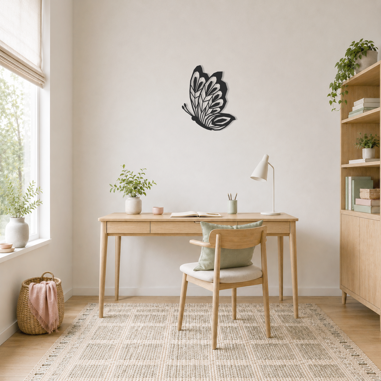 Wanddecoratie Vlinder