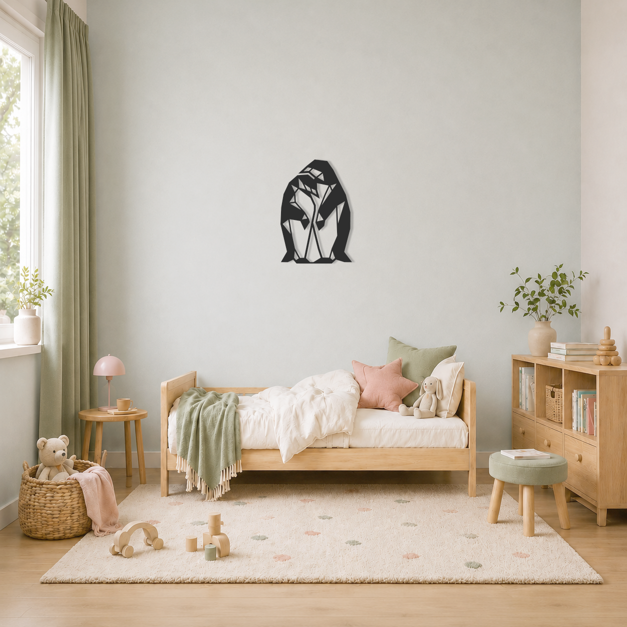 Wanddecoratie Pinguins